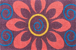 Artistic Flower - 18" x 30"